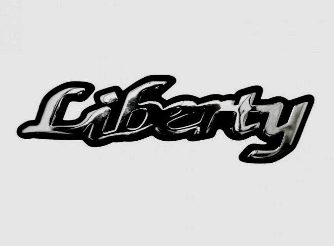 TARGHETTA ANTERIORE PIAGGIO LIBERTY 50 125 200 PRIMA SERIE