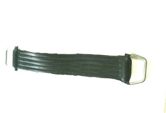 CINGHIA BATTERIA NERA IN GOMMA PER VESPA PX 125-150-200 *
