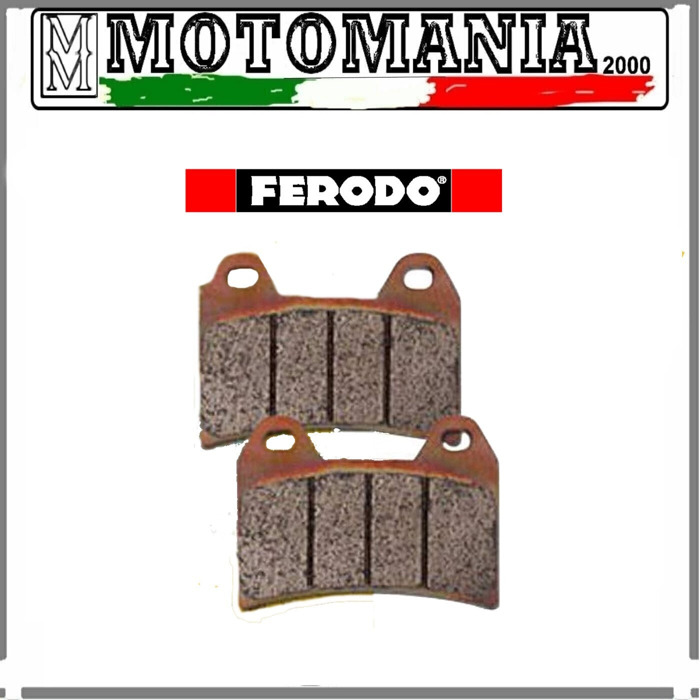 FDB2012P PASTIGLIE FRENO POSTERIORE PLATINUM PER KAWASAKI CAGIVA MOTO GUZZI