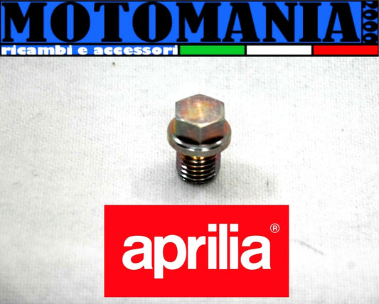 AP0841921 APRILIA THREADED CAP 12x1.5 LEONARDO/SCARAB ENGINE OIL EXHAUST