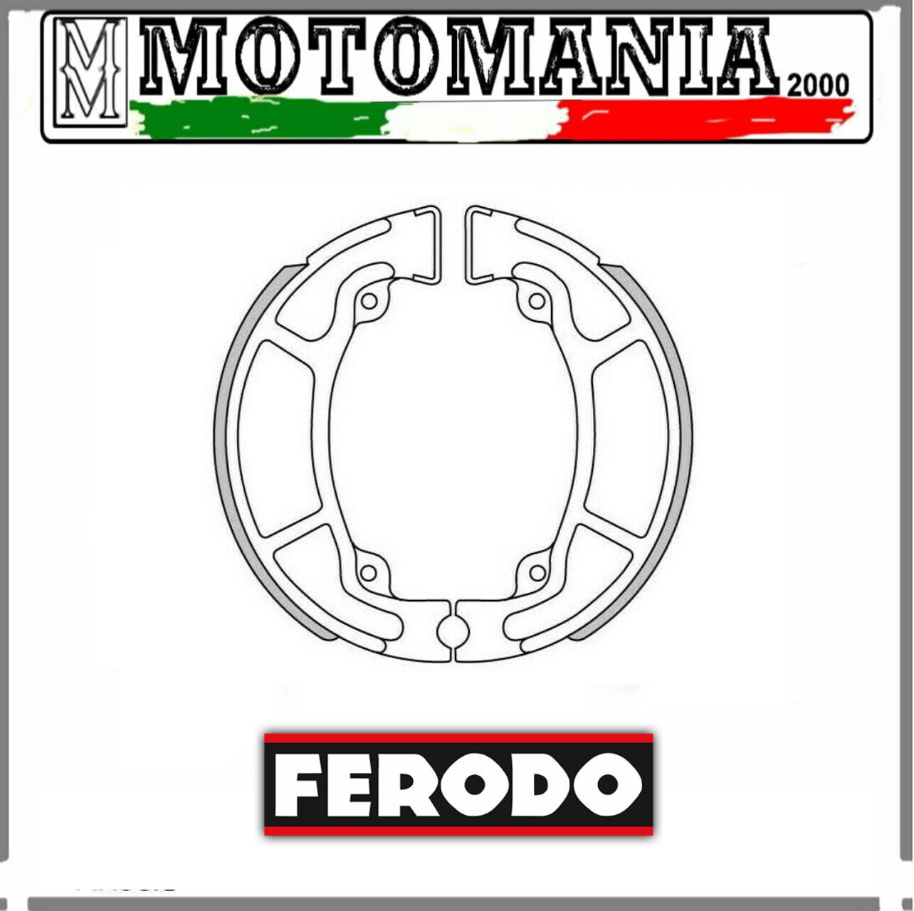 HONDA SH 125 2001/2004,CB 125 F 2015/2016 GANASCE FRENO FSB963A *