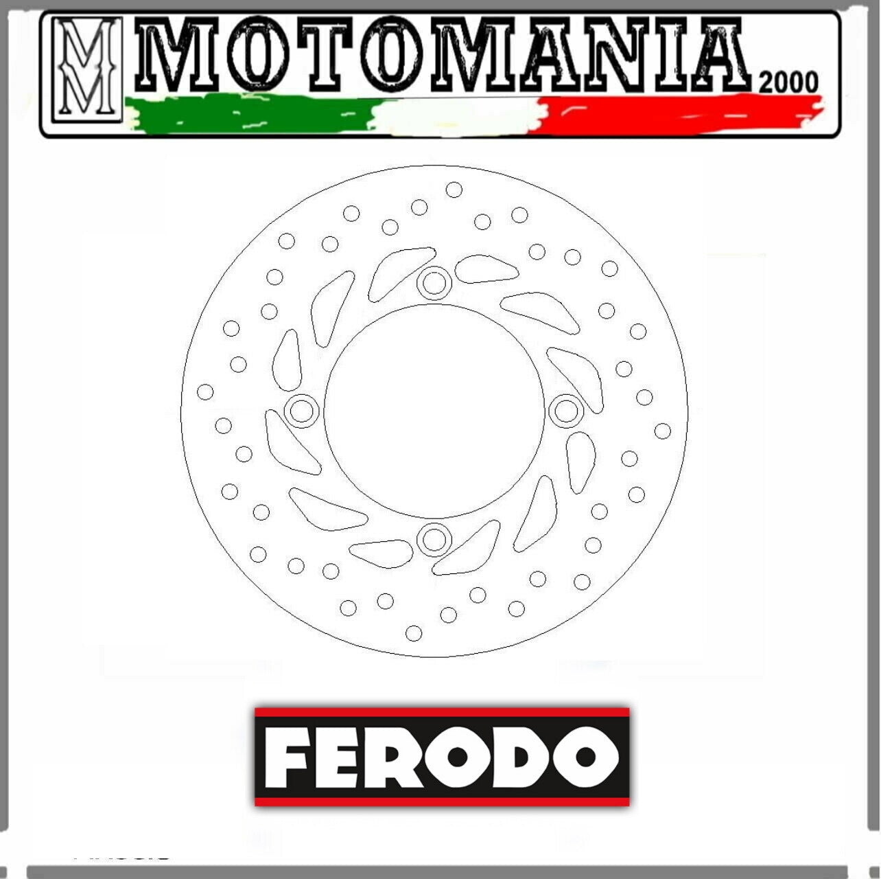 HONDA CB 900 F HORNET 2002/2006 BRAKE DISC FMD0009R*