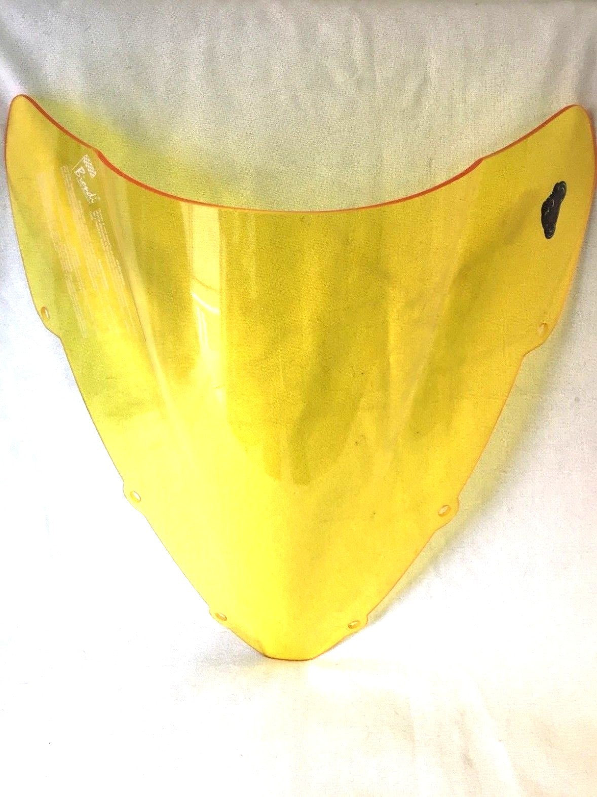 CUPOLINO SPOILER PER HONDA CBR 600 PLEX WINDSHIELD GIALLO COD.8010084*