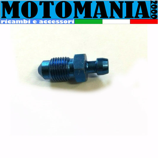 VITE SPURGO FRENO X MOTO IN ERGAL M.10X1 BLU