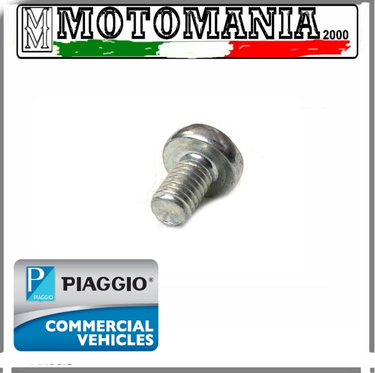 BEVERLY CRUISER 500 2007-2012 VITE CON PUNTA A CROCE ZINCATA M6X10 ORIGINALE *