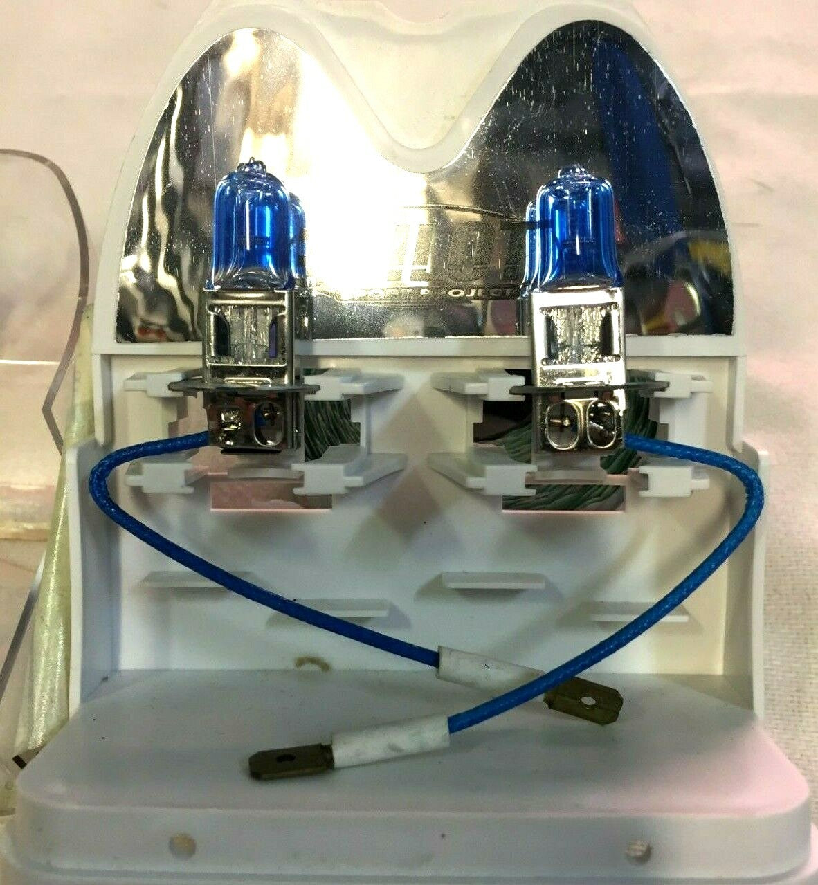 CP LAMPADE H3 55W PILOT ALOGENA BLU PER MOTO SCOOTER 12V55W