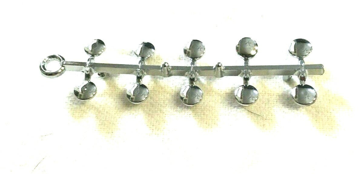 KIT TAPPI CROMATI CHIUSURA TESTA PERNO MM.5