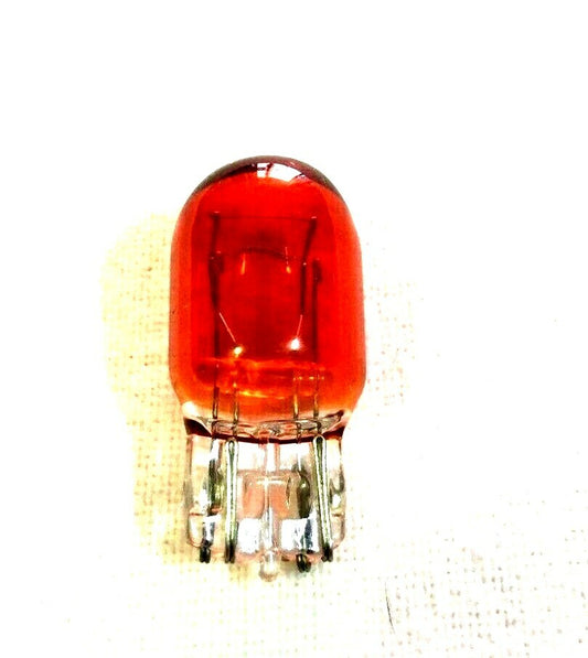SGR 201764 ALL GLASS BULB 12V-5/21W T20 ORANGE *
