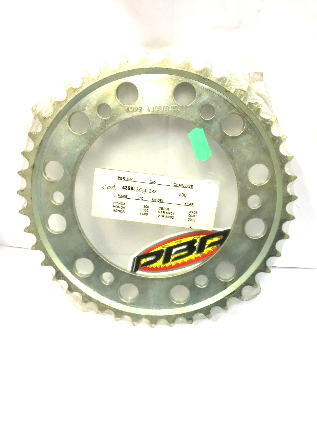 439943C45 CORONA Z43 PASSO 530 HONDA CBR-R 900 2000-2001-2002-2003