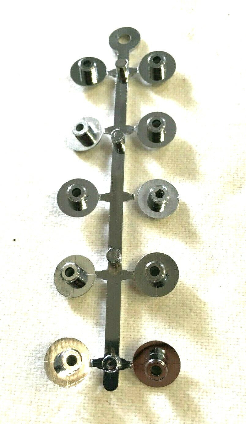 CHROME CAPS KIT FOR PIN COVER AND VARIOUS APPLICATIONS mm 6