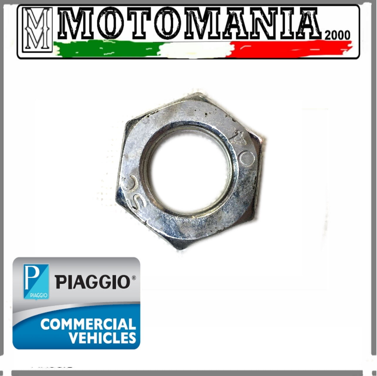 VESPA PX 125,VESPA PK XL 125 DADO PER AMMORTIZZATORE POSTERIORE ORIGINALE