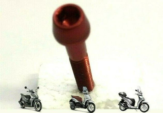 6X35 RED ERGAL MOTORCYCLE FAIRING COUNTERSUNK HEAD SCREW *