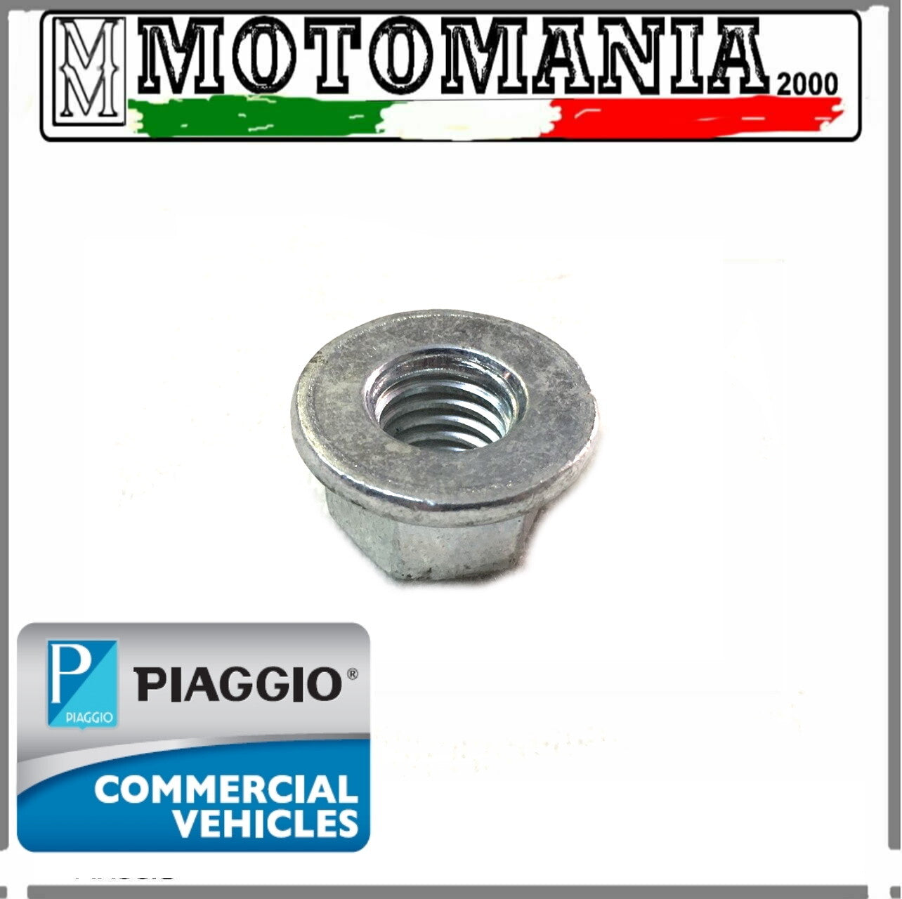 VESPA PX 200 1998-2001 DADO AUTOBLOCCANTE CAMPANA FRIZIONE ORIGINALE PIAGGIO *