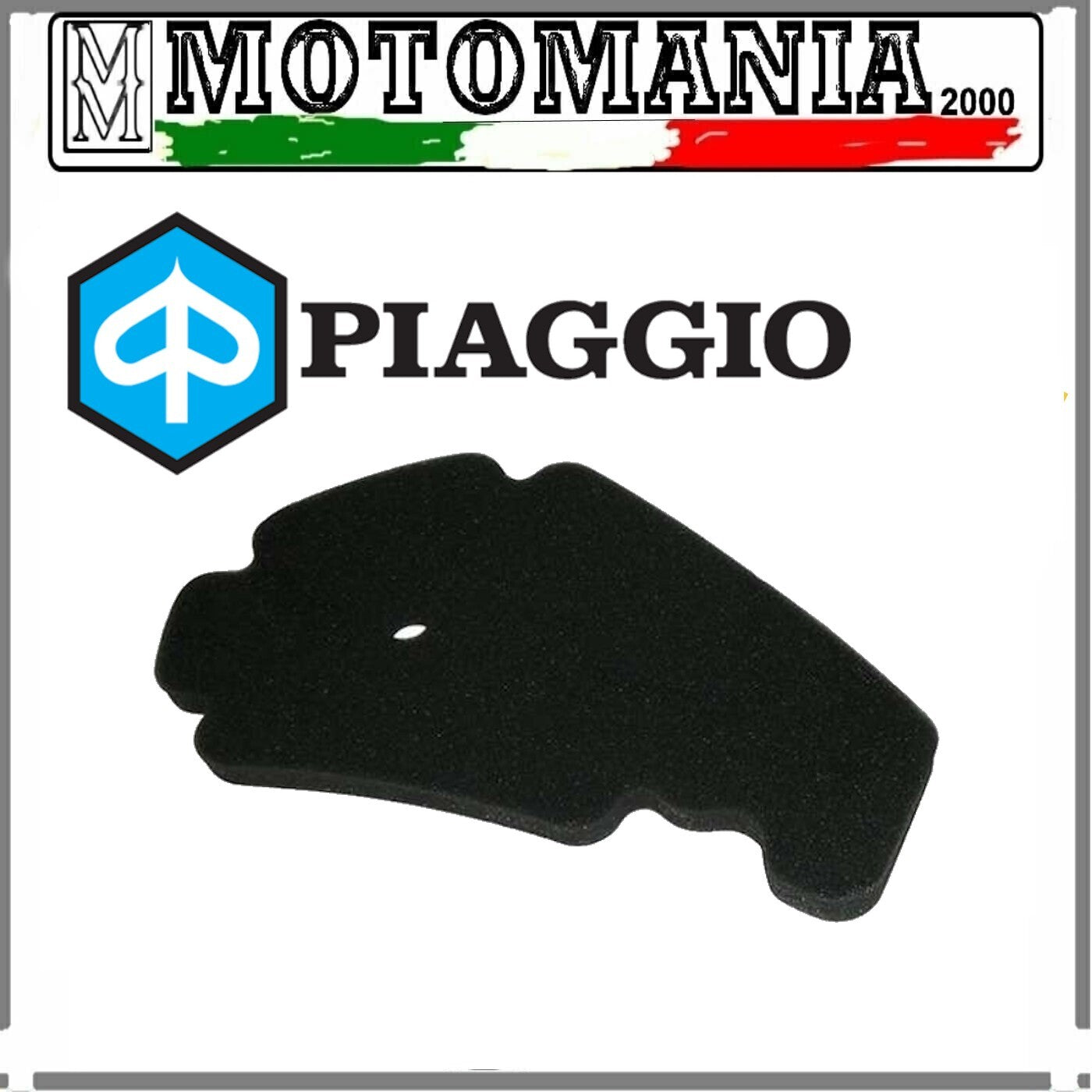 8292580P FILTRO ARIA SPUGNA ORIGINALE PIAGGIO BEVERLY 125/250/300/400/500 *