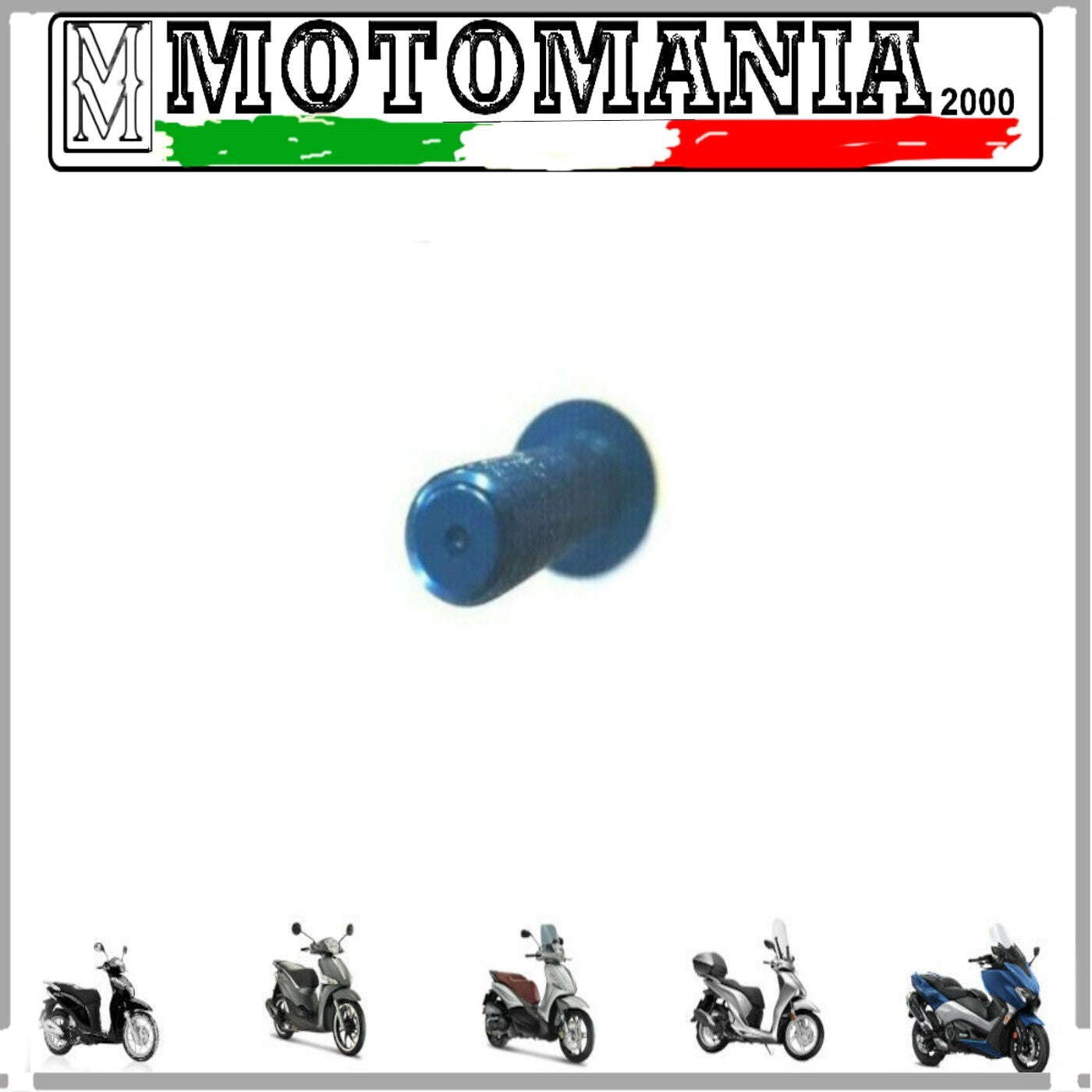 6X35 ERGAL BLUE HEX HEAD bolt mm. 8 *