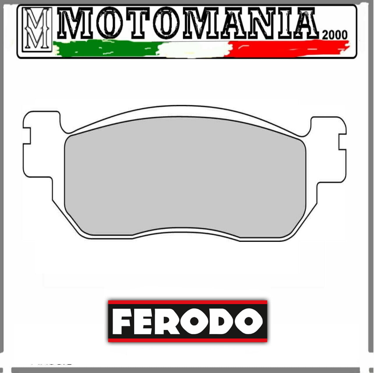 YAMAHA X-MAX 400 2020/2020,YZF-R6 600 2001/2002 PASTIGLIE FRENO FDB2083EF