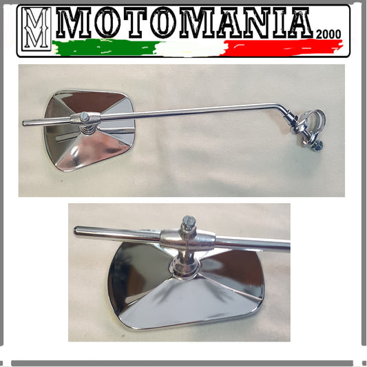 Specchietto per Vespa e Lambretta con fascetta attacco allo sterzo *