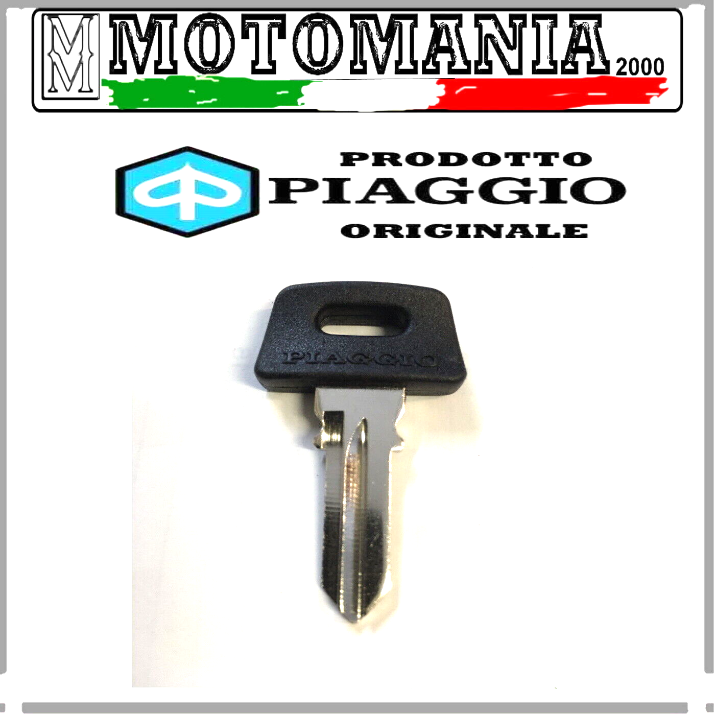 CHIAVE GREZZA PER SERRATURE PIAGGIO VESPA & SCOOTER VARI MODELLI