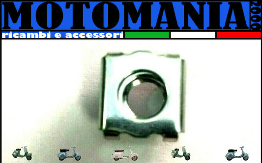 182872 ORIGINAL CAGE NUT Piaggio Ape - Vespa 6MM