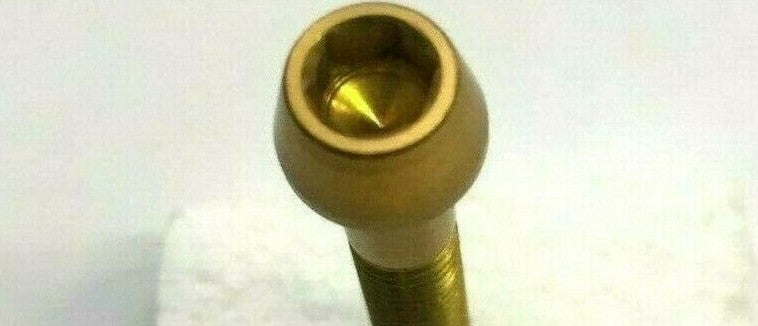 ERGAL GOLD MOTORCYCLE FAIRING COUNTERSUNK HEAD SCREW *