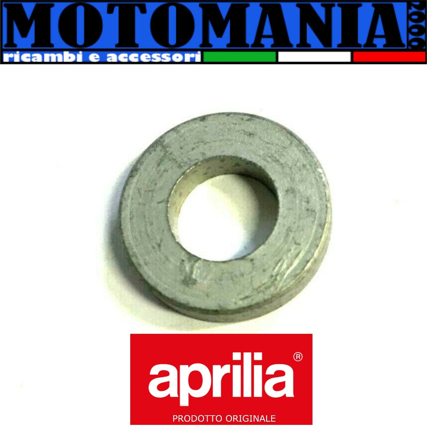 AP8121218 DISTANZIALE BIALETTA ORIG.APRILIA LEONARDO 125/150 97-01 ST 99-04 *