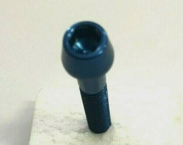 6X35 ERGAL BLUE FAIRING COUNTERSUNK HEAD SCREW *