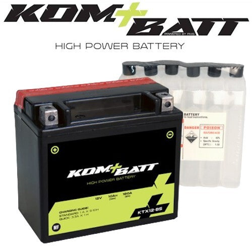BATTERIA KOMBATT MF KTX12-BS PER PIAGGIO LIBERTY 4T 150 2008 *