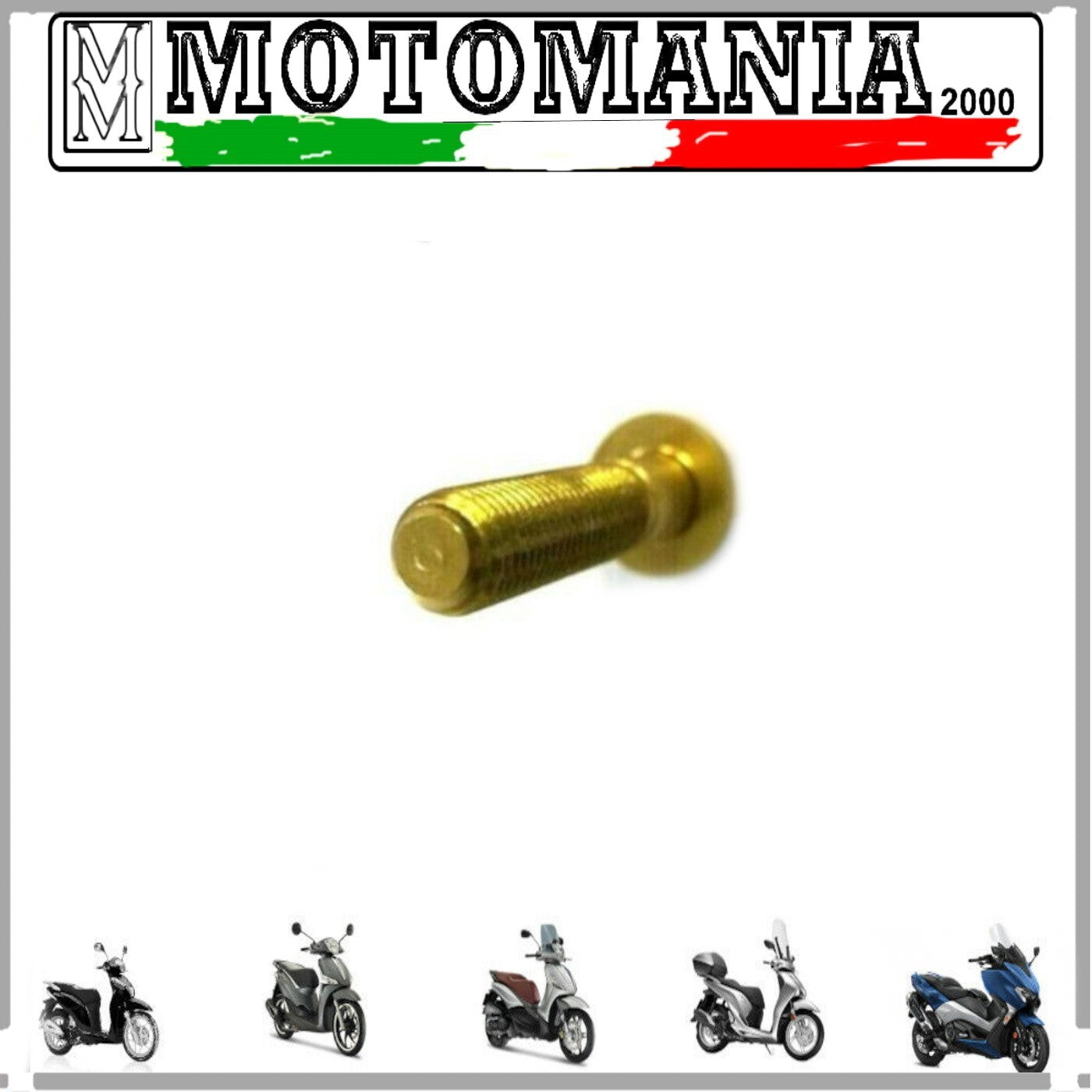 BULLONE 6X35 IN ERGAL ORO TESTA ESAGONALE mm. 8 *