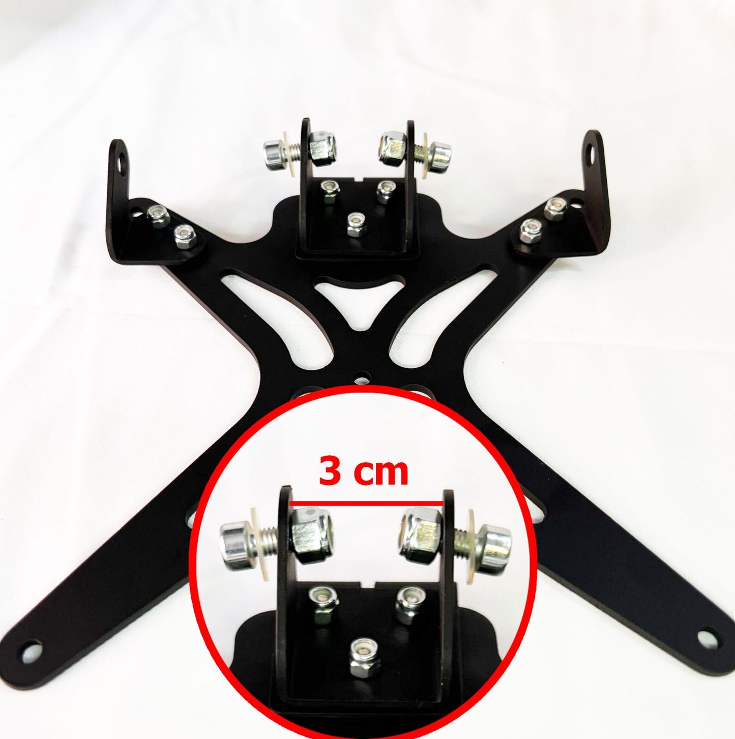 PORTATARGA UNIVERSALE PER MOTO E SCOOTER *