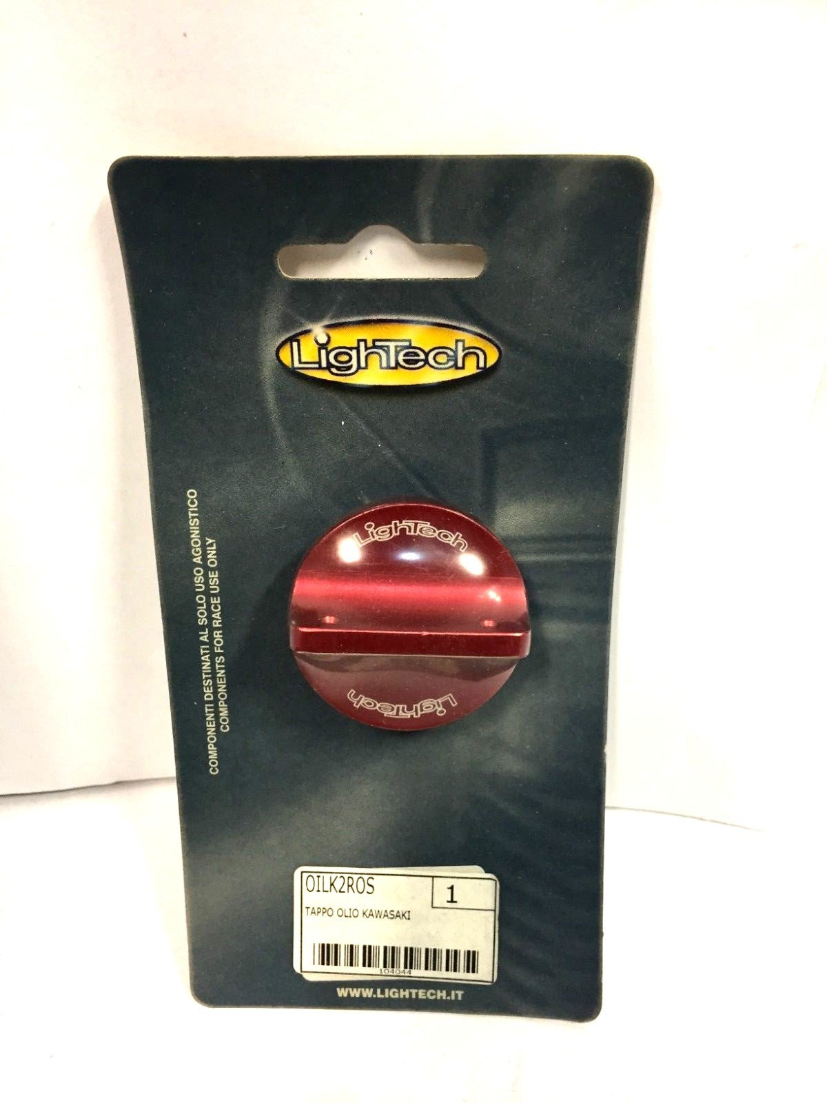 OILK2ROS OIL CAP KAWASAKI LIGHTECH RED