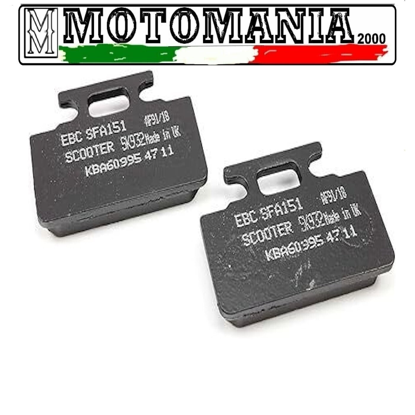 R1615100 PASTIGLIE FRENO ANTERIORE HONDA NH LEAD 50 SYM CINDE *