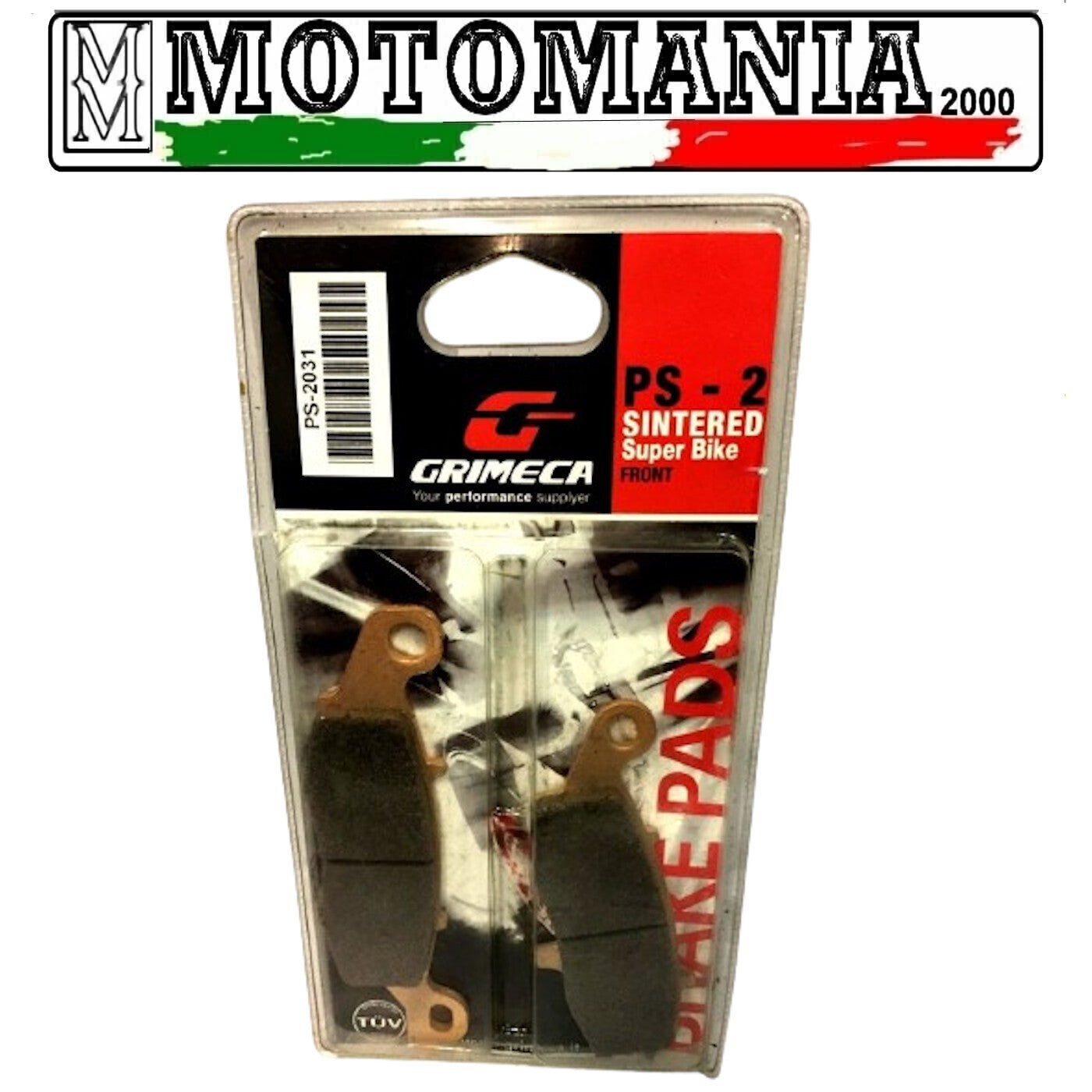 PS-2031 CP PASTIGLIE FRENO GRIMECA SUZUKI SV 650 SX - BANDIT 650 05-06 *