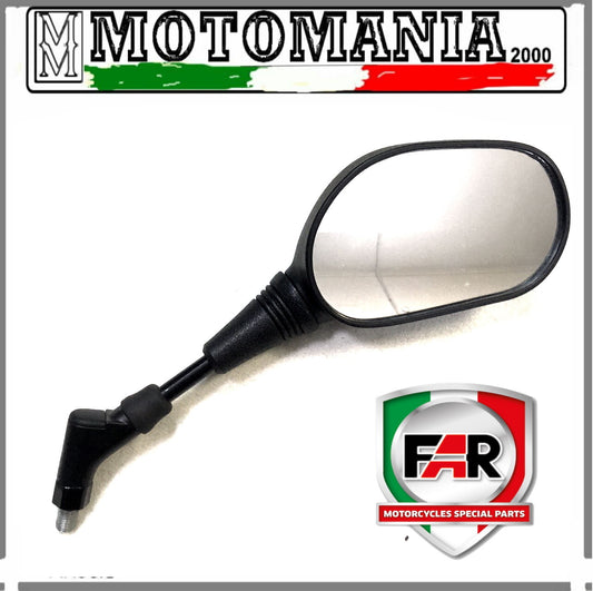 SPECCHIO RETROVISORE DX NERO PER SUZUKI GSF 650 - BURGMAN 200 - XT 660 GSX 1300