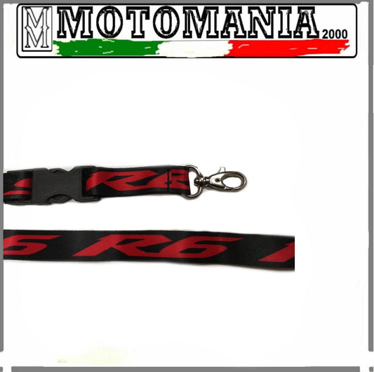 YAMAHA BLACK AND RED KEY FOB