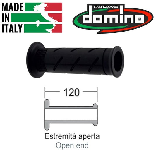 184160700 COPPIA MANOPOLE DOMINO NERE PER HONDA SH 300CC *