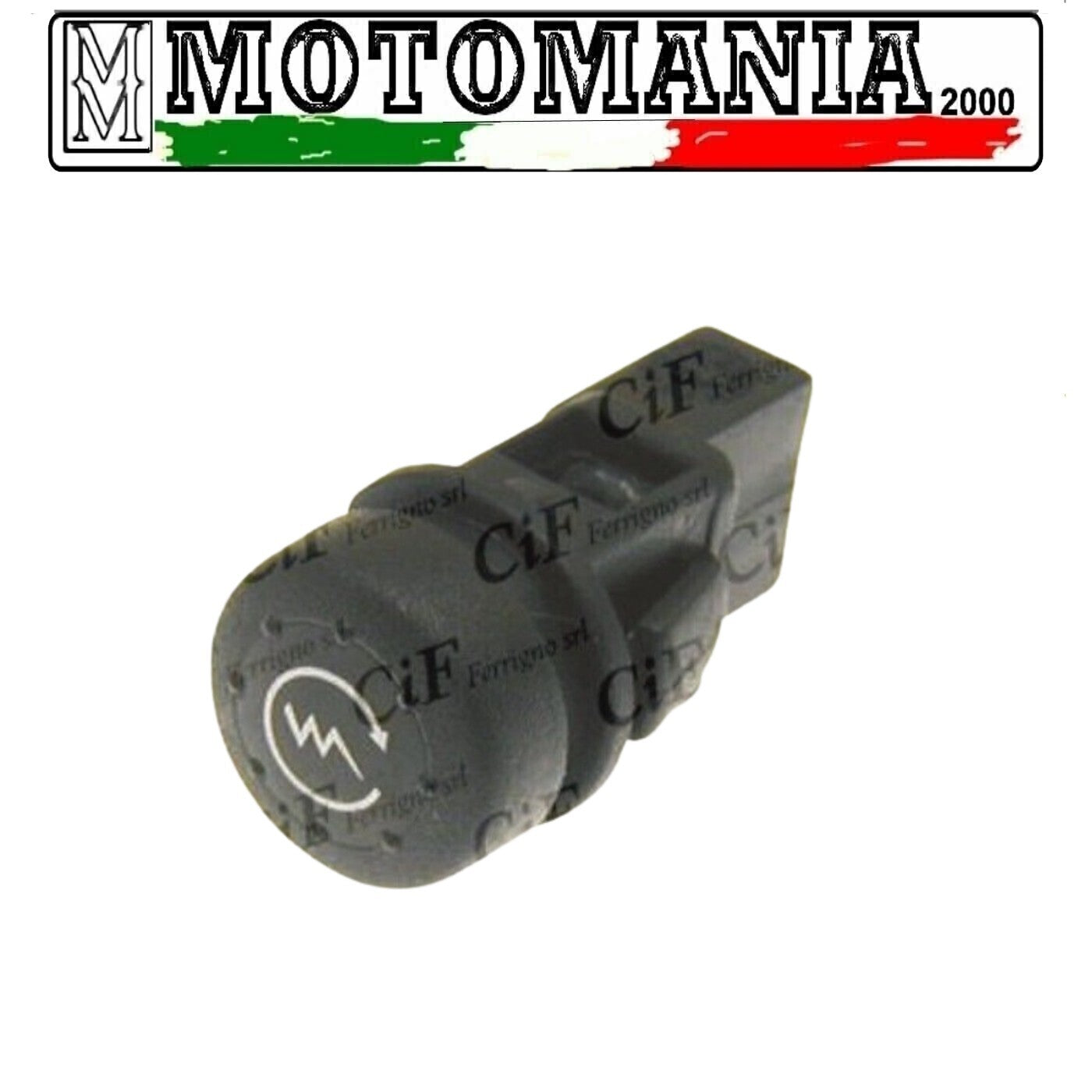 9080-A PULSANTE AVVIAMENTO TONDO NERO PER SCOOTER APRILIA/GILERA/PIAGGIO *