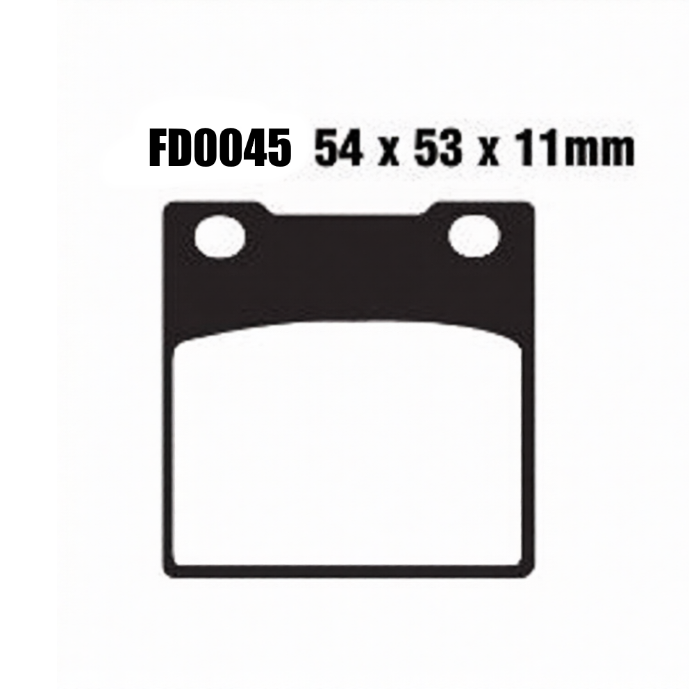 Pastiglie Freno Newfren per HONDA CB 250/400/6 50 (cod.  FD0045)