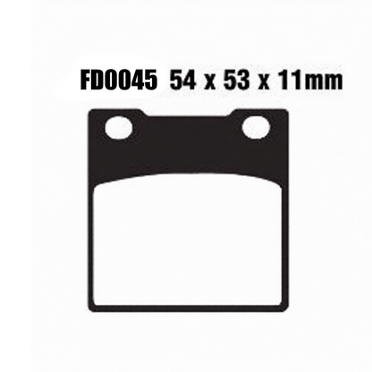 Pastiglie Freno Newfren per HONDA CB 250/400/6 50 (cod.  FD0045)
