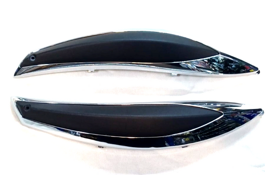 PARACOLPI DX E SX CROMATI ORIGINALE PIAGGIO  BEVERLY 125-250-300-400-500