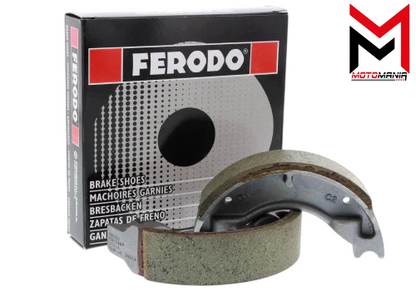 Coppia Ganasce Freno Ferodo per LAMBRETTA J 100/125 - (cod. FSB842)