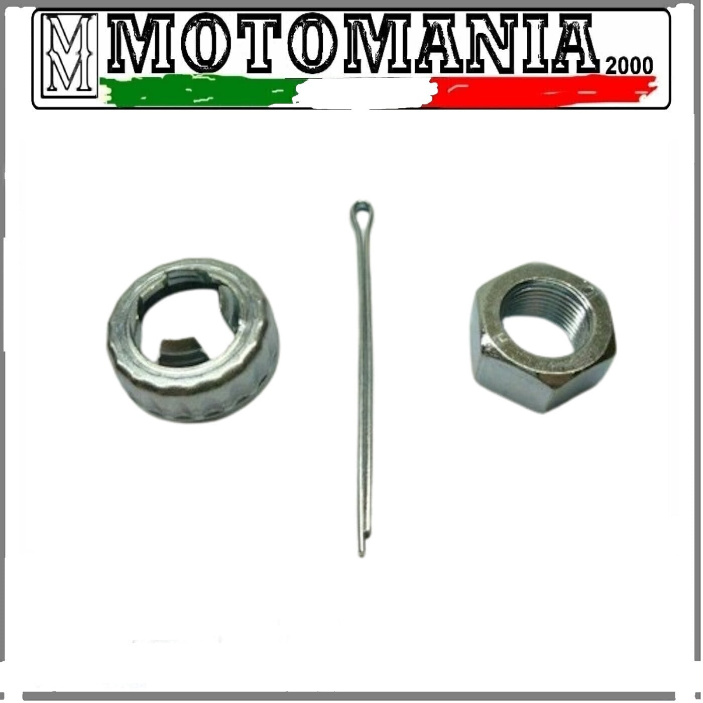 121850340  KIT DADO SCODELLINO RUOTA RMS CLASSIC PER APRILIA /GILERA /PIAGGIO  *