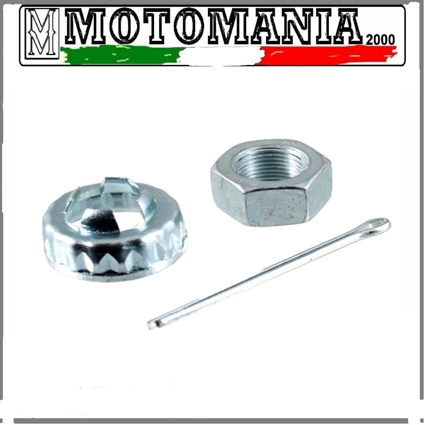 121850340  KIT DADO SCODELLINO RUOTA RMS CLASSIC PER APRILIA /GILERA /PIAGGIO  *