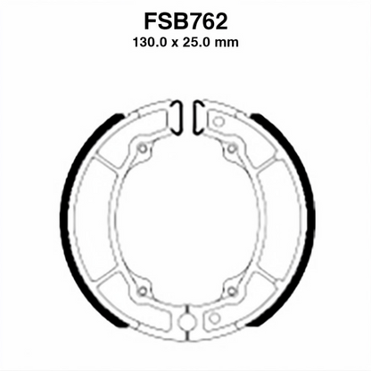 Coppia Ganasce Freno Ferodo per Honda/Piaggio/Peugeot/Italjet - (cod. FSB762)