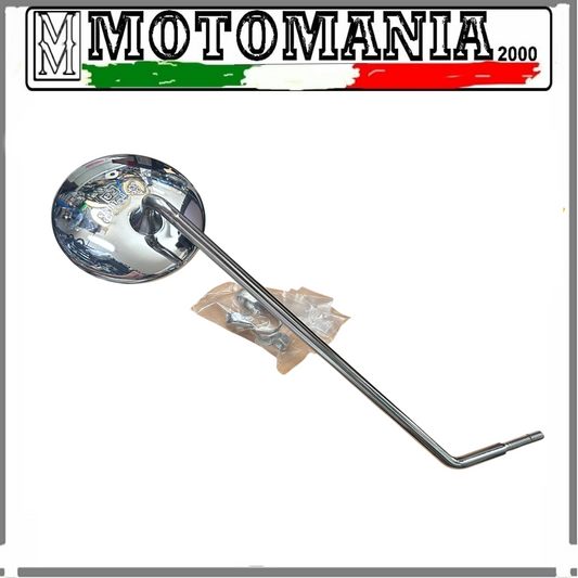 SPECCHIETTO RETRO SX PER VESPE D'EPOCA DM.100 CROMATO PARIMOR AMS COD.111/B