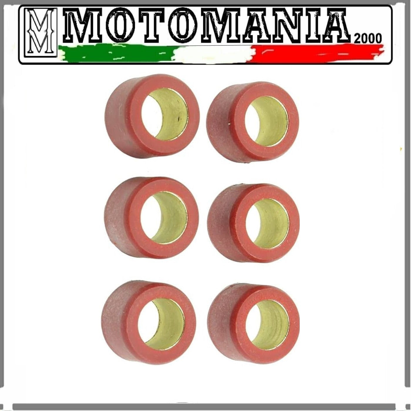 S41000030P104 KIT6 RULLI VARIATORE 18x14 GR.15 PER HONDA / KYMCO   *
