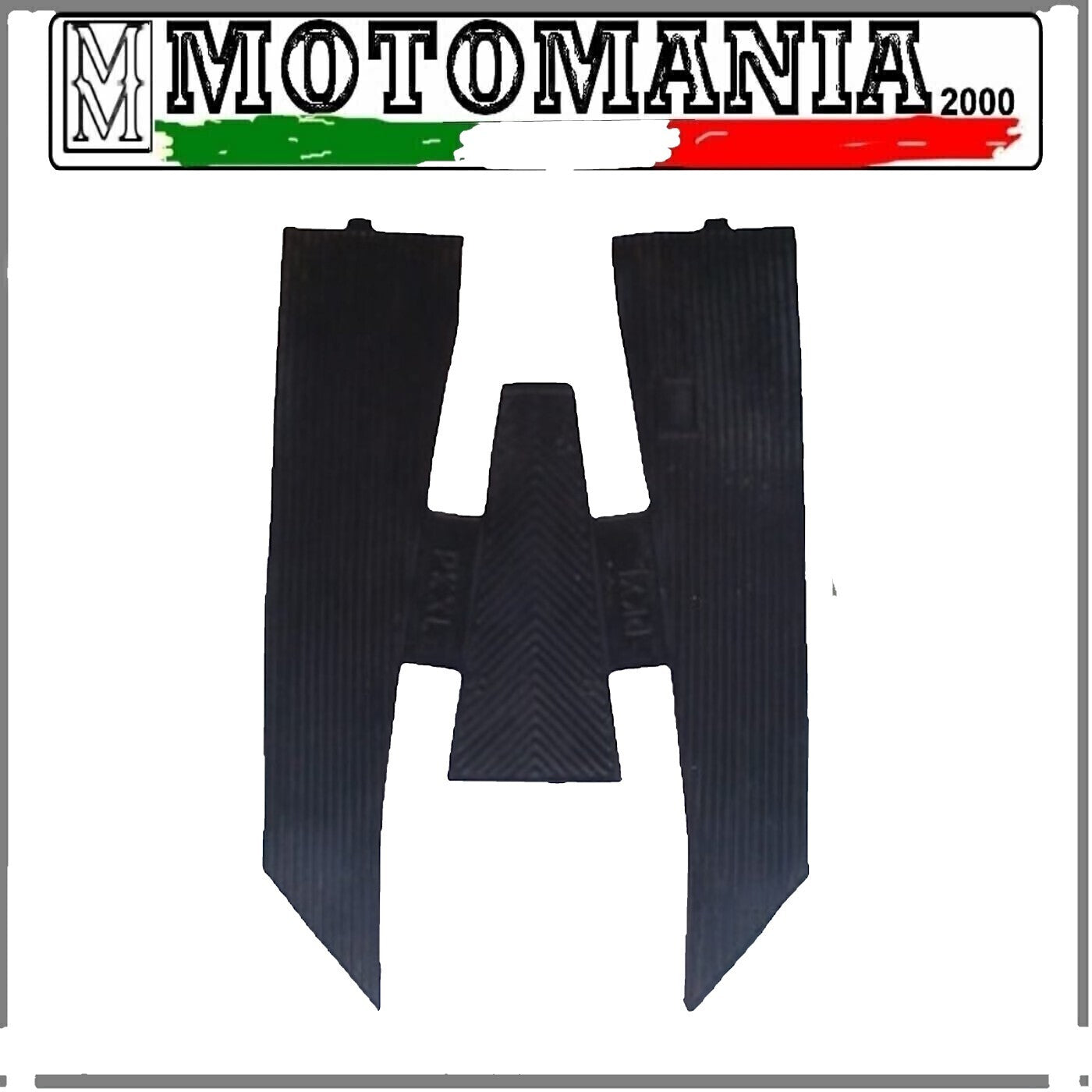 TAPPETINO PEDANA NERO IN GOMMA  PER VESPA PK XL  PIAGGIO  *