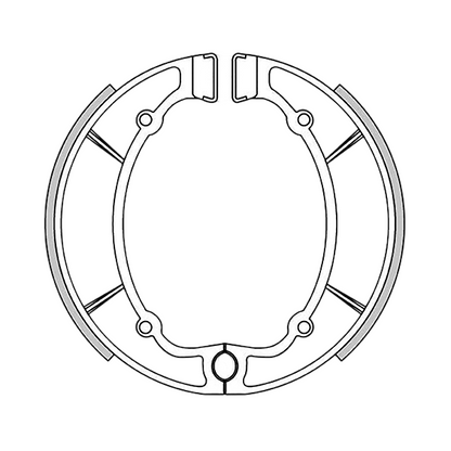 GF1190 - NEWFREN GANASCE FRENO  180X30 PER YAMAHA (DESCRIZIONE)