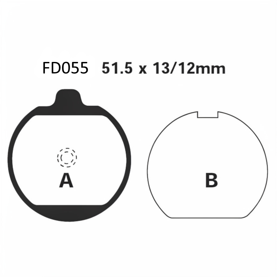 Pastiglie Freno Newfren pe KAWASAKI KZ LTD TWIN, KZ750C, KZ750E (cod. FD0065)