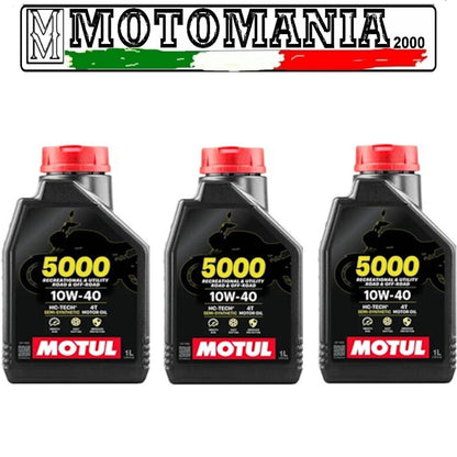 104054 OLIO MOTORE  MOTUL  5000 10W40 4T - 3L  *