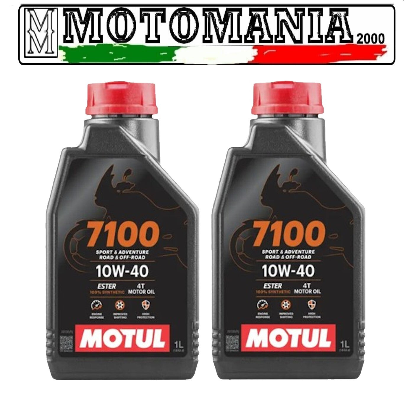104091  OLIO MOTORE MOTUL  7100 10W40 4T - 2L  * SINTETICO
